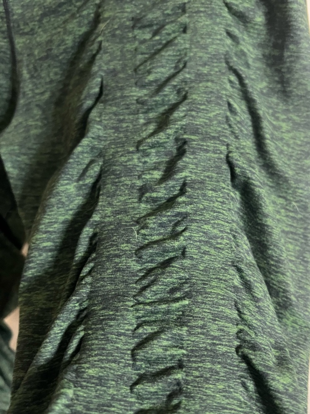 Sweetflexx Heathered Green High Rise Resistance Leggings With 4 Bands Size 14 - Picture 3 of 8